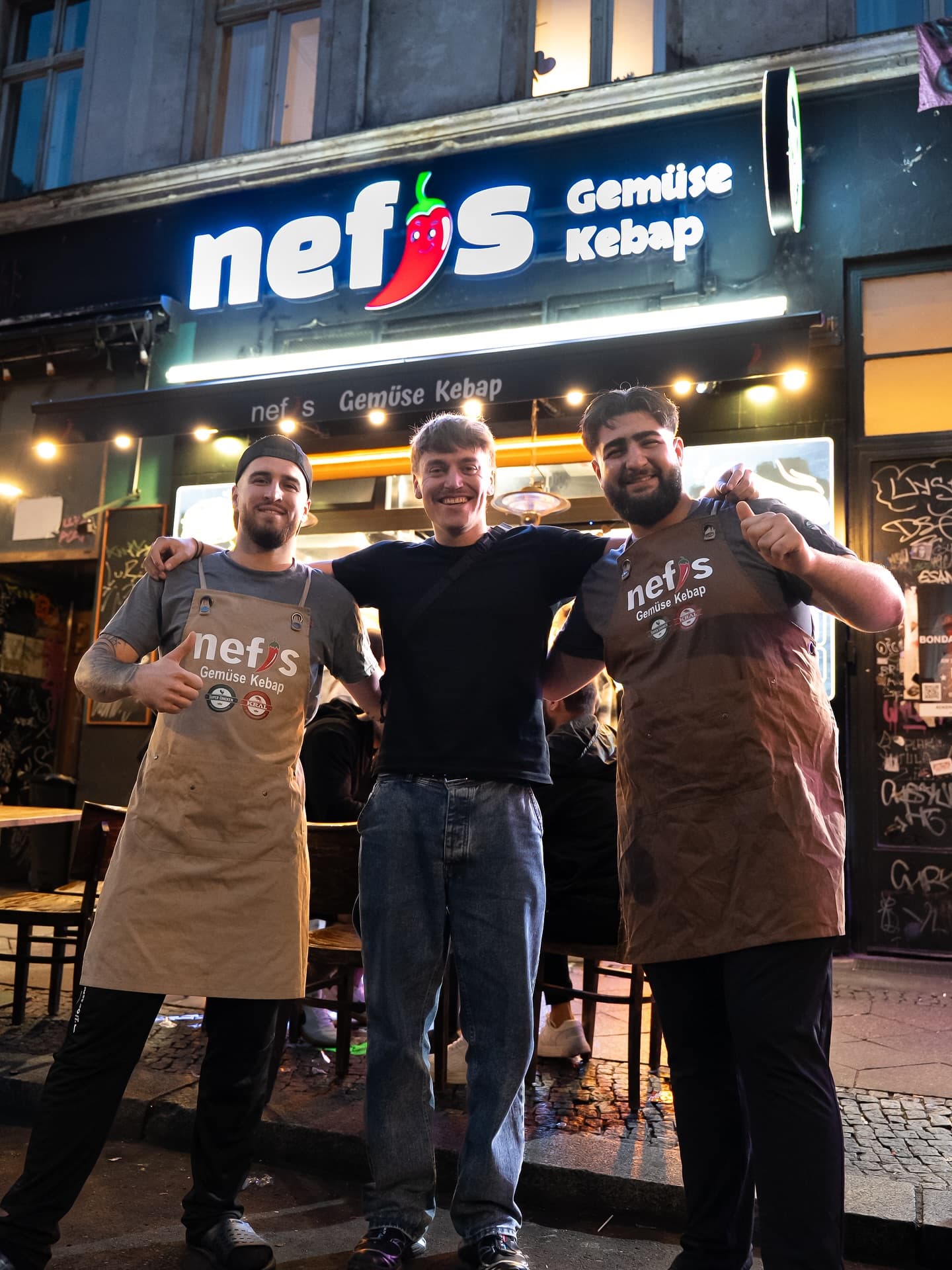 Döner-Zubereitung bei Nefis Kebap